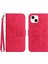 Iphone 13 Mini Telefon Kılıfı Için Cilt Touch Hissed Flip Strap-Rose ile Baskılı Ayçiçeği Stand Pu Deri Manyetik Cüzdan Kapağı (Yurt Dışından) 2