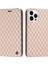 Iphone 13 Pro Max Telefon Kılıfı Için 6.7 Inç Rhombus Desen Kabartmalı Koruyucu Kapak Litchi Doku Pu Deri Deri Stand Kılıfı Rfıd Cüzdan Sarı ile Telefon Kapağı (Yurt Dışından) 1