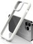 Iphone 13 Pro Max Telefon Kılıfı Şok Geçirmez Temiz Telefon Kılıfı Akrilik Geri+Renkli Frame Çıkarılabilir 2'si 1 Arada Kapak-Beyaz (Yurt Dışından) 3