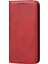 Stand Cüzdan Deri Telefon Flip Case Koruyucu Kapak Iphone 13 Pro 6.1 Inç-Kırmızı (Yurt Dışından) 3