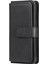 Iphone 13 Pro Telefon Kılıfı Için 6.1 Inç Birden Fazla Kart Yuvası ile Büyük Kapasiteli Stand Kabuğu Cüzdan Tasarım-Black (Yurt Dışından) 2