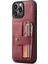 Iphone 13 Pro 6.1-Red Için Çıkarılabilir 2'si Bir Arayla Hırsızlık Anti-Hırsızlık Tasarım Anti-Fall Pu Deri Telefon Kılıfı (Yurt Dışından) 1