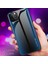 Iphone 13 Pro Telefon Kılıfı Için Karbon Fiber Doku Tasarımı Temperli Cam Geri+Tpu Kenar Hibrit Hücre 6.1 Inç-Dark Mavi (Yurt Dışından) 2