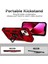 Iphone 13 Mini Telefon Kılıfı Için 5.4 Inç Cep Telefonu Kapak Slayt Kamera Koruma Halkası Kickstand Hibrid Pc+Tpu-Red (Yurt Dışından) 2