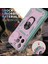 Iphone 13 Pro Max Telefon Kılıfı Için 6.7 Inç Kart Sürgülü Kamera Kapağı Tasarım Pc+Tpu Dahili Kickstand-Pink/yeşil ile Telefon Kılıfı (Yurt Dışından) 3
