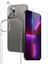 Iphone 13 Pro Telefon Kılıfı Için 6.1 Inç Şeffaf Tpu 9h Temperli Cam Arka Lens Kapak Ekran Koruyucu (Yurt Dışından) 1