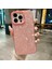 Iphone 13 Pro Telefon Kılıfı Şok Geçirmez Kılıf 6.1 Inç Kabuk Doku Akrilik Pc Kapak Anti-Fall Ince Telefon Koruyucu-Pembe (Yurt Dışından) 1