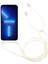 Iphone 13 Pro Max Telefon Kılıfı Sıvı Silikon Kılıf 6.7 Inç Kart Yuvası Kayış Bejli Koruyucu Telefon Kapağı (Yurt Dışından) 1