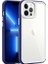 Iphone 13 Pro Max Telefon Kılıfı Için Şok Geçirmez Temiz Telefon Kılıfı Akrilik Geri+Renkli Çift Çıkarılabilir 2-1 Arada Kapak Mavisi (Yurt Dışından) 1