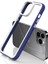 Iphone 13 Pro Max Telefon Kılıfı Için Şok Geçirmez Temiz Telefon Kılıfı Akrilik Geri+Renkli Çift Çıkarılabilir 2-1 Arada Kapak Mavisi (Yurt Dışından) 2