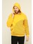 Kapşonlu Baskılı Kanguru Cepli Sweatshirt 3