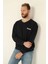 Lacivert V Yaka Sweatshirt 4