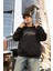 Stray Kids Baskılı Kapüşonlu Sweatshirt, Unisex Oversize Stray Kids Yazılı Hoodie 2