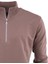 Erkek Mevsimlik Yarım Fermuarlı Dik Yaka Uzun Kollu Armalı Rahat Likralı Pamuklu İki Iplik Sweatshirt 4