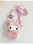 Popit Kitty Model Pembe Silikon Çocuk Çanta 10*13CM 1