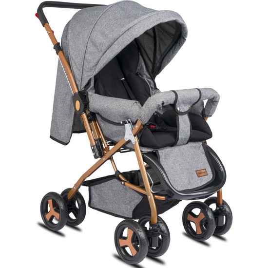 Tommybaby Classic Çift Yön Bebek Arabası 25 kg Taşıma Kapasitesi ile Katlanabilir Tasarım