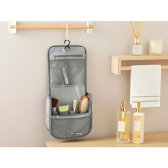 English Home Chloe Organizer 21 x 20 x 8 cm Gri