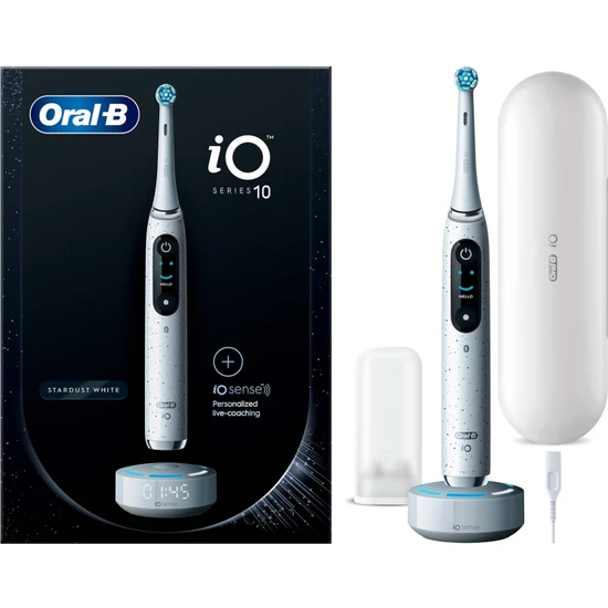 Oral-B Io 10 Şarjlı Diş Fırçası - Stardust Beyaz
