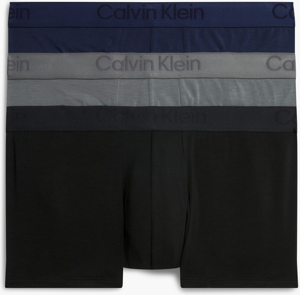 Calvin Klein Erkek 3'lü Low Rise Trunk Boxer Seti görsel 2