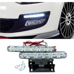 6 Ledli Gündüz Farı Gündüz Ledi Drl LED Lamba 18W Su Geçirmez