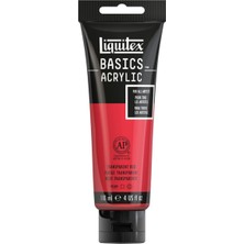 Basics Akrilik 118ML - Transparent Red N:047