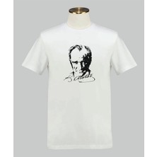 Edalı Atatürk Baskılı Tshirt