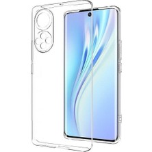 Kvy Huawei Nova 9 Kamera Korumalı Süper Silikon Kılıf Ekran Koruyucu