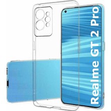 Kvy Realme Gt2 Pro 5g Kamera Korumalı Süper Silikon Kılıf Ekran Koruyucu