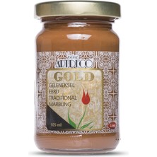 Gold Geleneksel Ebru Boyası 105ML - 650 Kahverengi