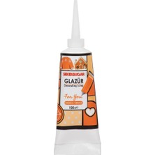 Şeker & Sugar Süsleme Glazürü Turuncu Renk 100 gr