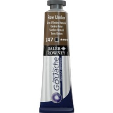 Daler Rowney Aquafine Guaj Boya Tüp 8 ml 247 Raw Umber