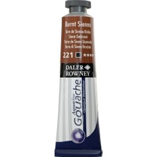 Daler Rowney Aquafine Guaj Boya Tüp 15 ml 221 Burnt Sienna