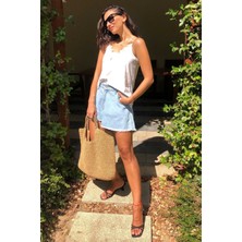 4 Sisters Fashion Sakallı Dantel Krep Atlet