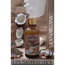 Absolute Hindistan Cevizi Yağı Organic 50 ml