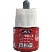 Pebeo Marbling Ebru Boyası 45 ml 02 Vermillion