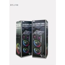 Torima 1708 Taşınabilir Rgb Ledli Bluetooth Hoparlör Usb-Tf Siyah