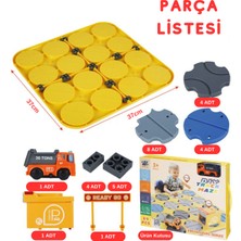 Hestinya Toys Mühendislik Serisi Kodlama Oyunu Stem Mantıksal Yol Yapım Oyunu Eğitici Oyuncak Puzzle Zeka Geliştirme Problem Çözme