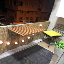 özgazi 70 Cm x 6 Metre Kamış Hasır Balkon Çiti Bahçe Çiti Dekorasyon