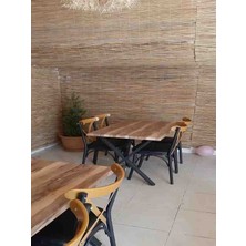 Özgazi 120 Cm x 5 Metre Kamış Hasır Balkon Çiti Bahçe Çiti Dekorasyon Gölgelik