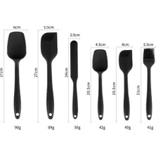 Yiqln Isıya Dalı Silikon Spatula, Yapışmaz Ergonomik Pişirme Pişirme Karıştırma Kauçuk Spatula Mutfak Gereçleri (Yurt Dışından)