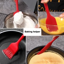 Yiqln Isıya Dalı Silikon Spatula, Yapışmaz Ergonomik Pişirme Pişirme Karıştırma Kauçuk Spatula Mutfak Gereçleri (Yurt Dışından)