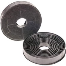 İcanpares Termikel Uyumlu 15,5 cm / 155 mm - 3 Tırnak Davlumbaz Aspiratör Karbon Filtresi