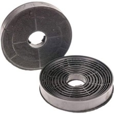 İcanpares White Daisy Uyumlu 13,5 cm / 135 mm - 3 Tırnak Davlumbaz Aspiratör Karbon Filtresi