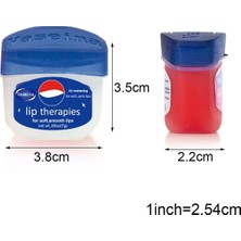 Vaseina 24 Adet 1 Kutuda Vaseina Dudak Terapisi % 100% Saf Vazelin Dudak Balsamı Uzun Ömürlü Nemlendirici Yumuşak ve Pürüzsüz Dudak Bakımı 6 OZ/168G (Yurt Dışından)