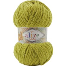 Alize Softy Plus 11 Yeşil El Örgü Ipliği