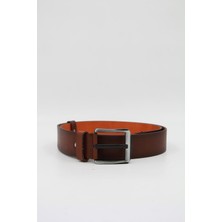 Kemerbank 106 Erkek Deri Kemer - Kahverengi