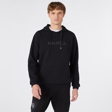 Nautıca Erkek Siyah Standart Fıt Kapüşonlu Sweatshırt K37226T.0TB
