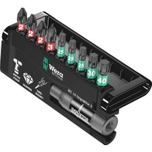 Wera Bit-Check 10 Impaktor Bits Set 05057682001