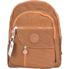 Sia Çanta Kırinkıl Kumaş Dört Gözlü, Su Geçirmez Kumaş Kadın Sırt Çantası