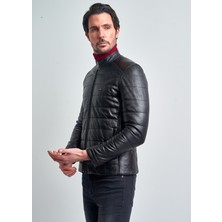 Pierre Cardin Erkek Siyah Hakiki Deri Mont